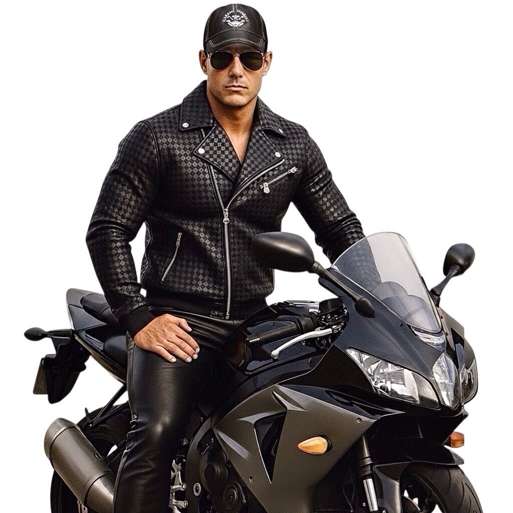 CANADA SANSAR | Limited Edition Intrecciato Lamb Leather Jacket