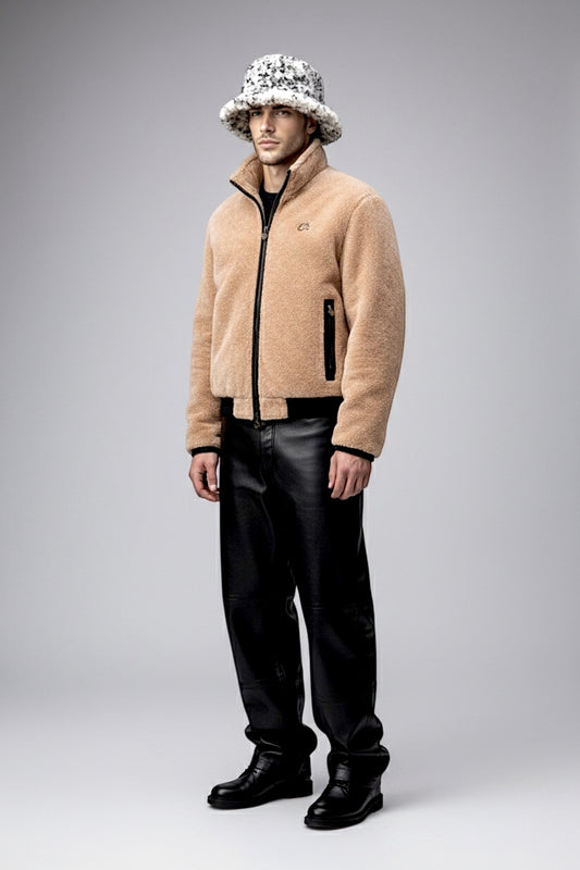 2026 New Era Collection The "Aria" Reversible Tech-Shearling Jacket
(Alternatively: The "Duo" Laser-Cut Reversible)