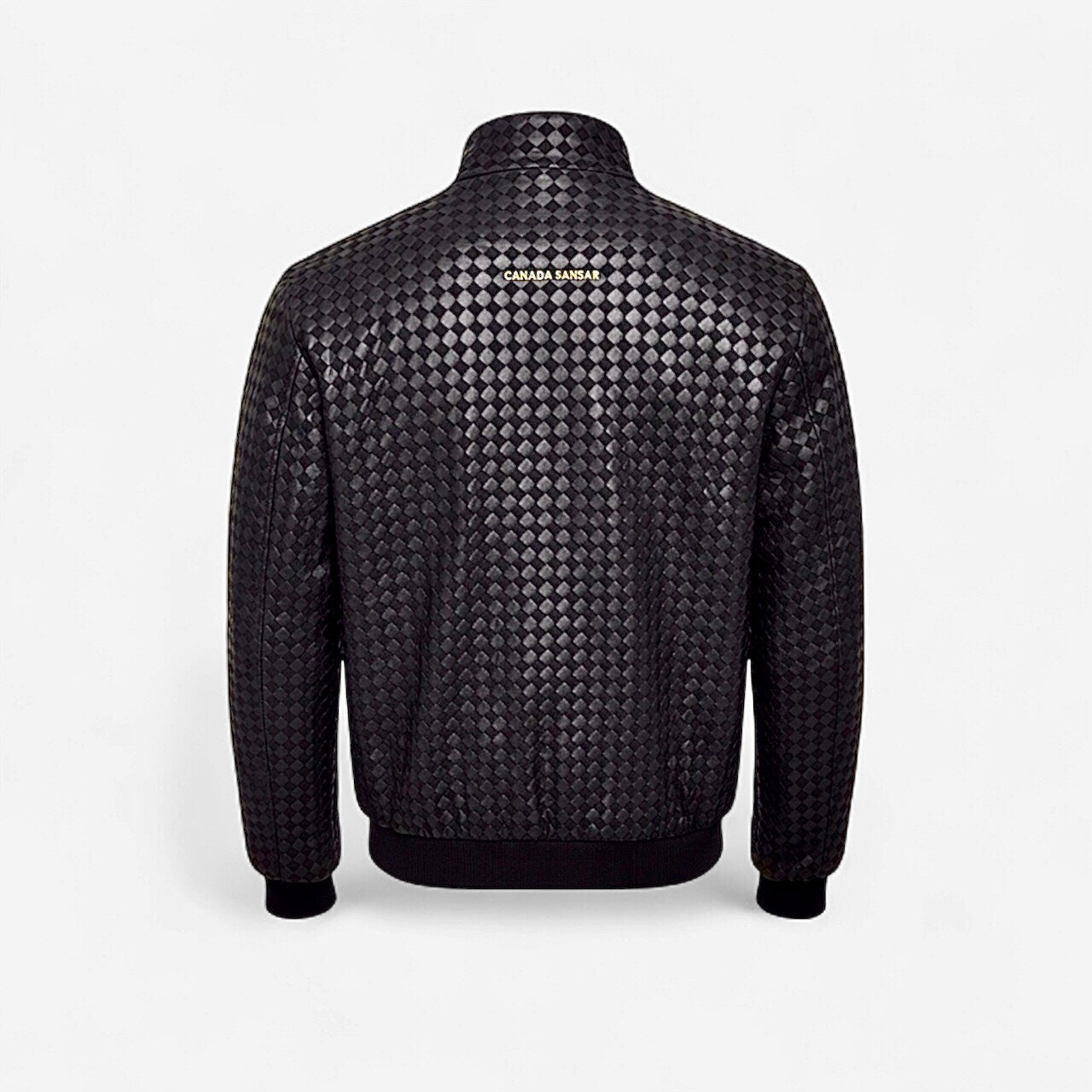 Intrecciato Lamb Leather Jacket