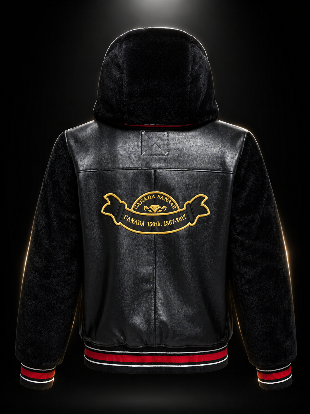 New Era Collection FW2026-27. LIMITED EDITION CANADA SANSAR F1 ICONIC BOMBER JACKET. (Unisex)