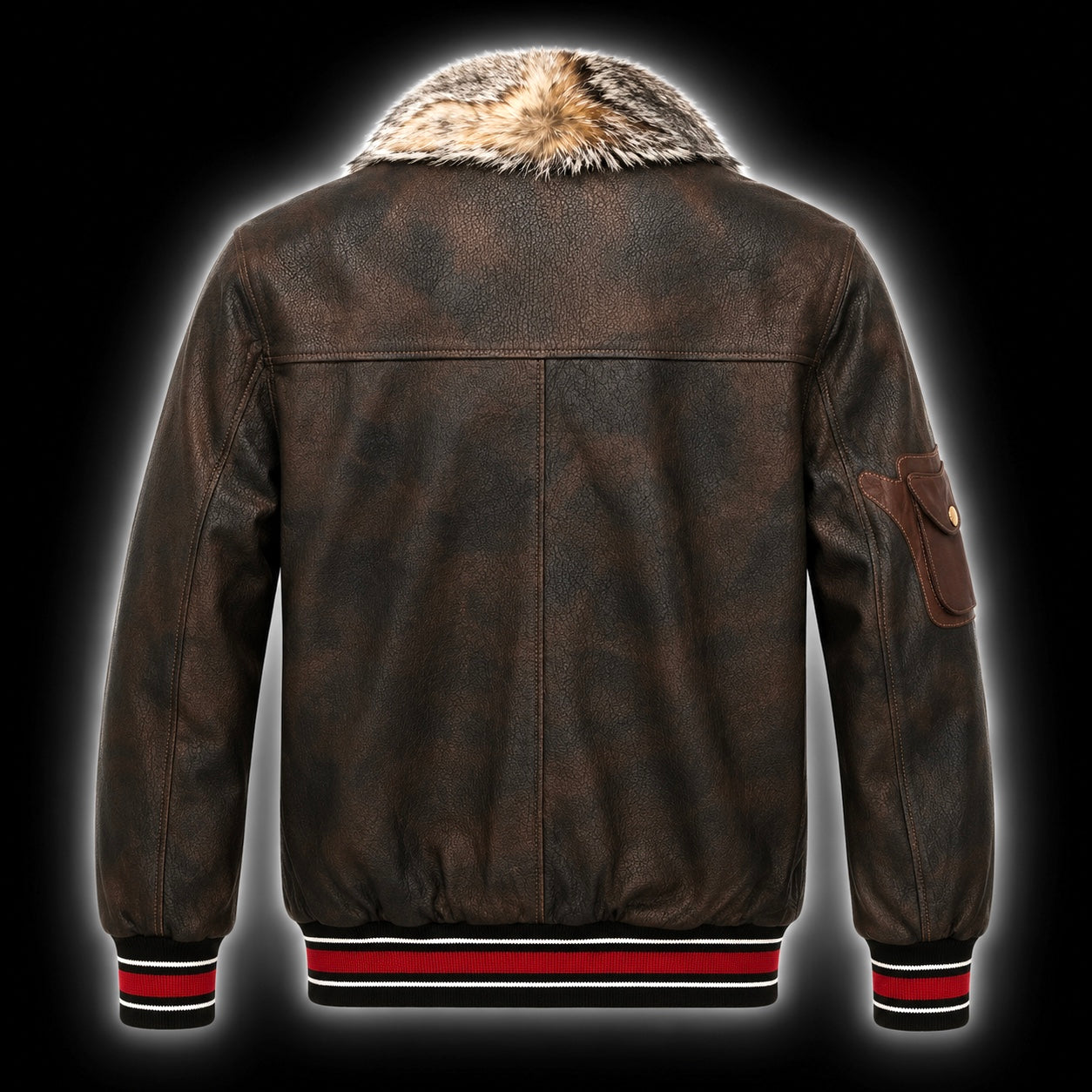 CANADA SANSAR — “Artisanal Wolf” Bomber Jacket.