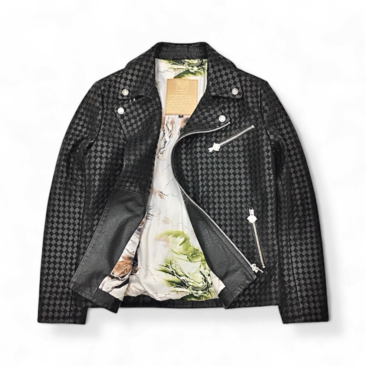 CANADA SANSAR | Limited Edition Intrecciato Lamb Leather Jacket