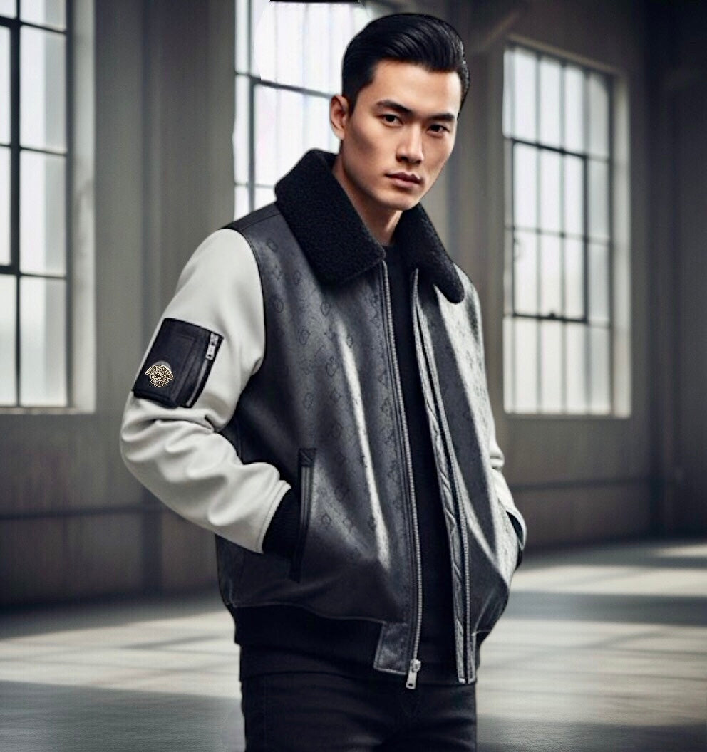 ICONIC LUXURY CS MONOGRAM LAMB LEATHER JACKET
Special Edition | Handmade in Italy