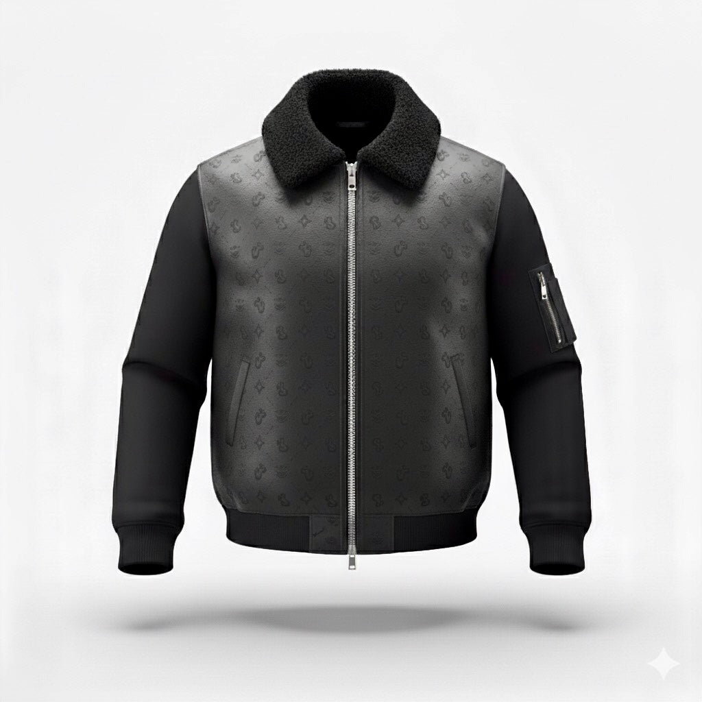 ICONIC LUXURY CS MONOGRAM LAMB LEATHER JACKET
Special Edition | Handmade in Italy