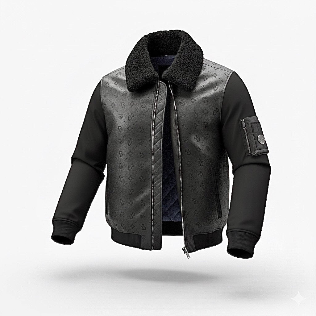 ICONIC LUXURY CS MONOGRAM LAMB LEATHER JACKET
Special Edition | Handmade in Italy