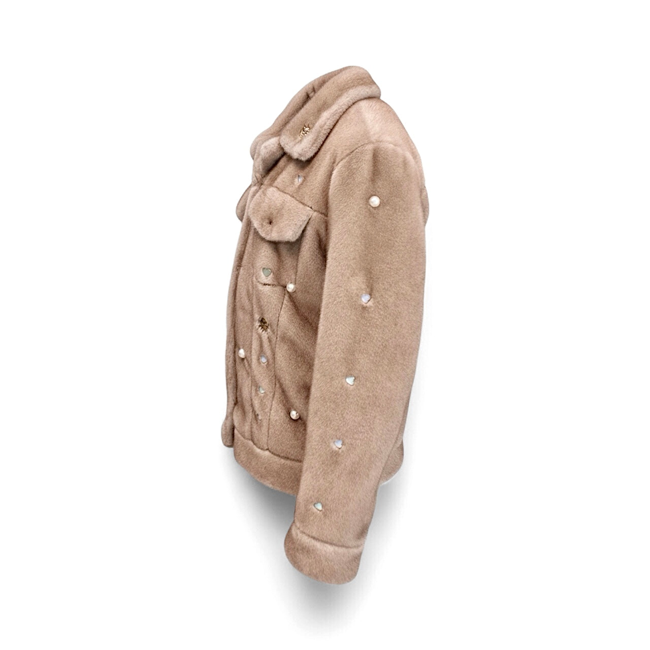 ICONIC Light-gold Natural Mink Fur Coat Made-to-Order