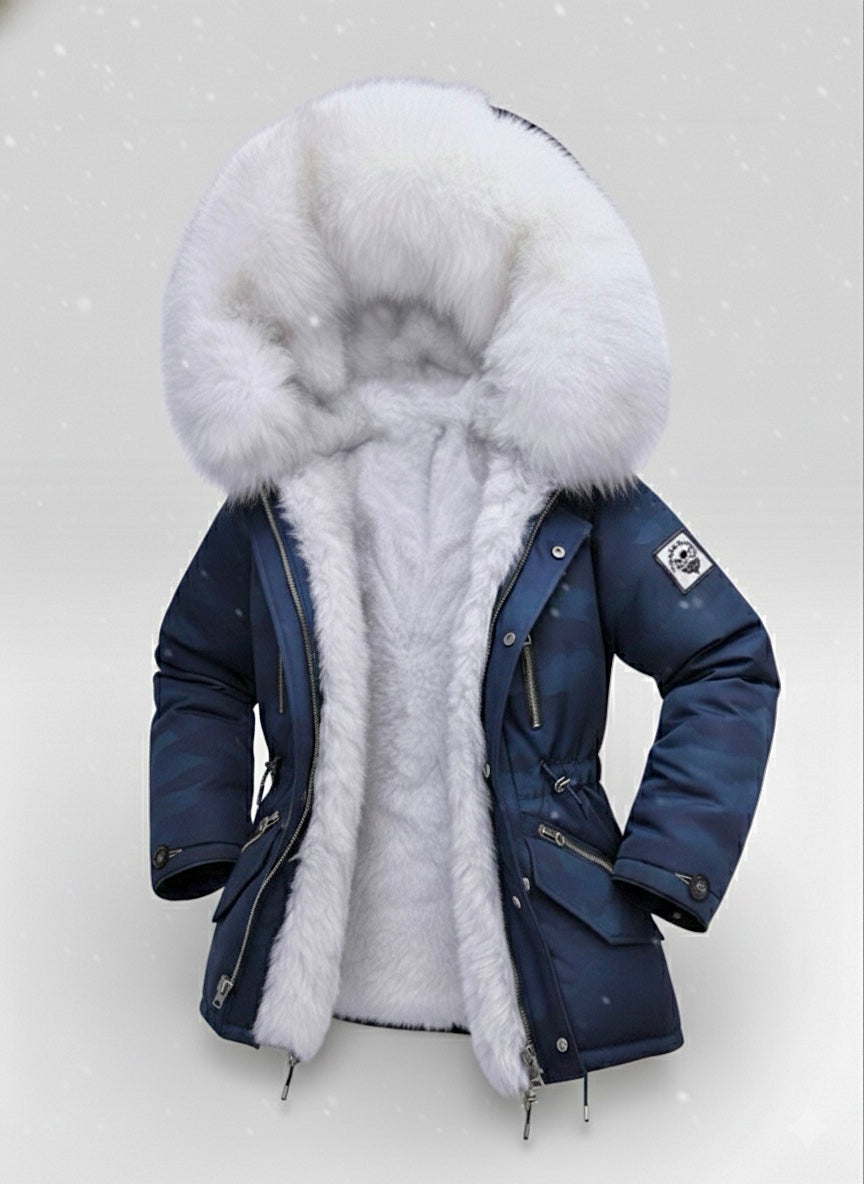 Iconic Classic Fur Parka: Masterpiece for Extreme Cold.