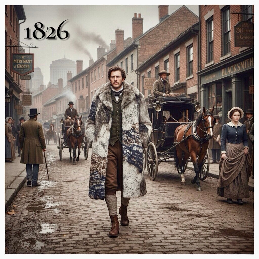 2026 NEW ERA Iconic Unisex Intarsia Shearling Long Coat | A CANADA SANSAR Heirloo.                                                              COMING SOON