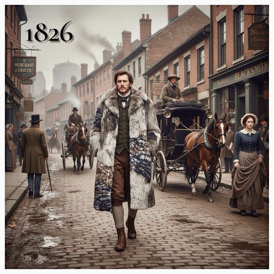 2026 NEW ERA Iconic Unisex Intarsia Shearling Long Coat | A CANADA SANSAR Heirloo.                                                              COMING SOON