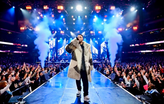 2026 NEW ERA COLLECTION Unisex Intarsia Shearling Long Coat | A CANADA SANSAR Heirloo.