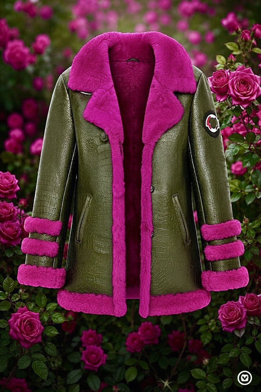 New Era Collection 2026-27            FUCHSIA KHAKI ÉLAN —                          THE FUTURE OF SHEARLING