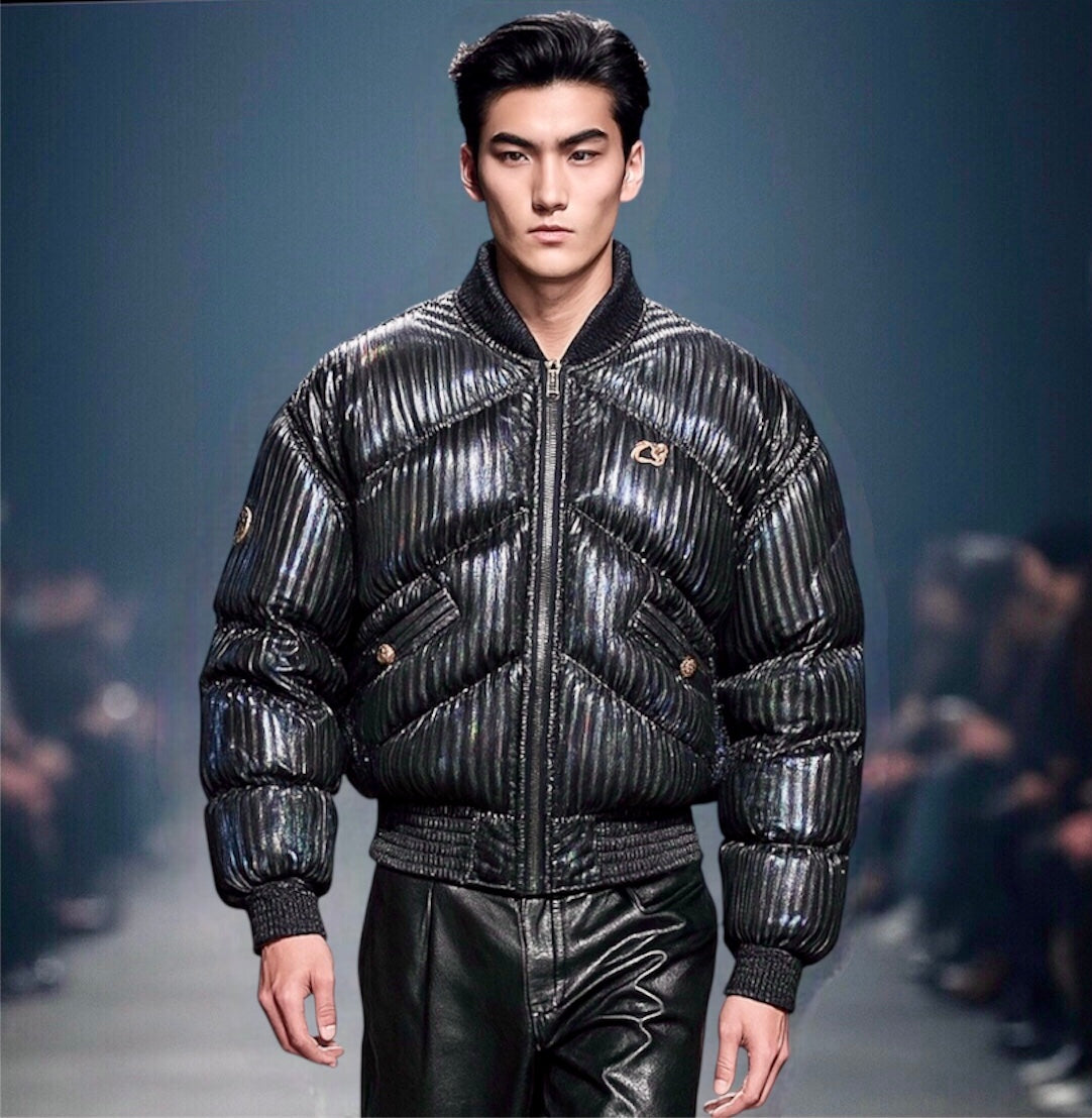 Iconic Glossy 3D Puffer: Redefining Lightweight Winter Luxury