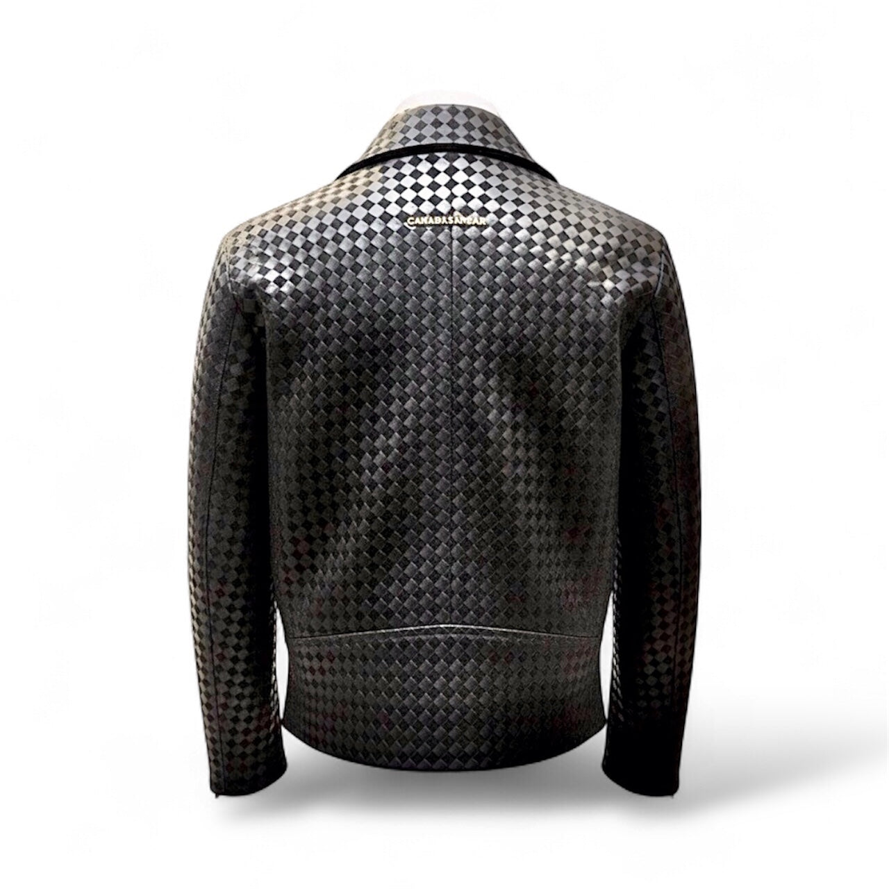 CANADA SANSAR | Limited Edition Intrecciato Lamb Leather Bicker Jacket