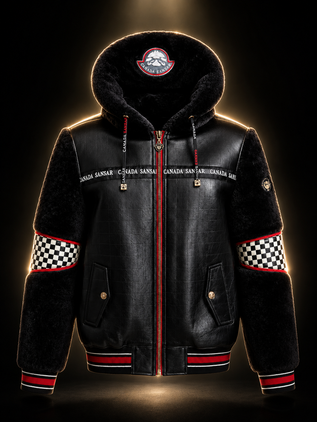 New Era Collection FW2026-27.         LIMITED EDITION CANADA SANSAR F1 ICONIC BOMBER JACKET. (Unisex)