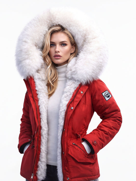 Iconic Classic Fur Parka: Masterpiece for Extreme Cold.