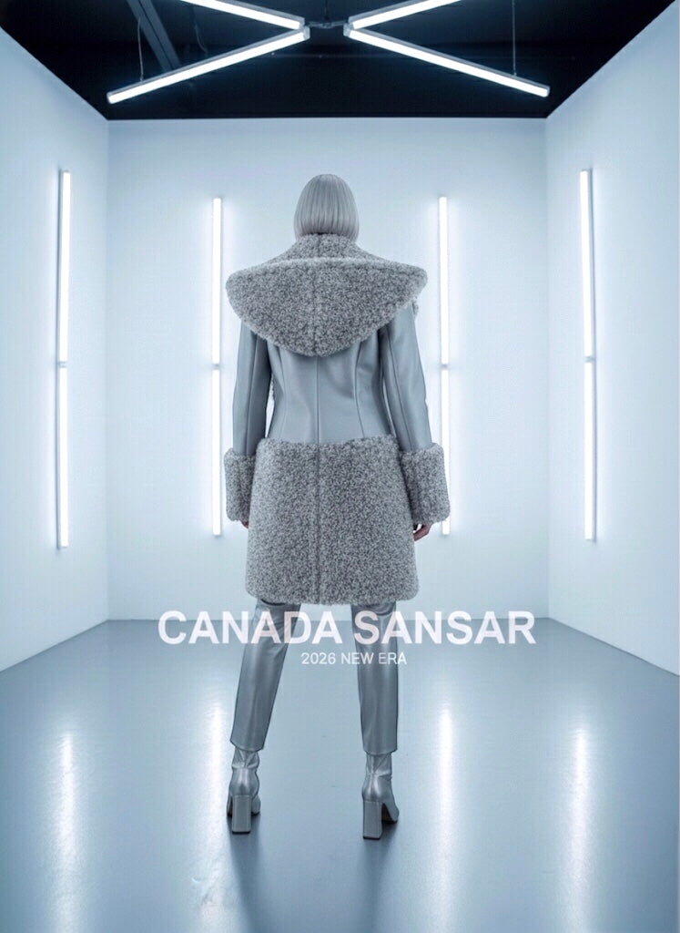 Coming Soon 2026 New Era Collection: CANADA SANSAR ICONIC LUXURY OUTERWEAR. Forged from Nature, Crafted by Hand.