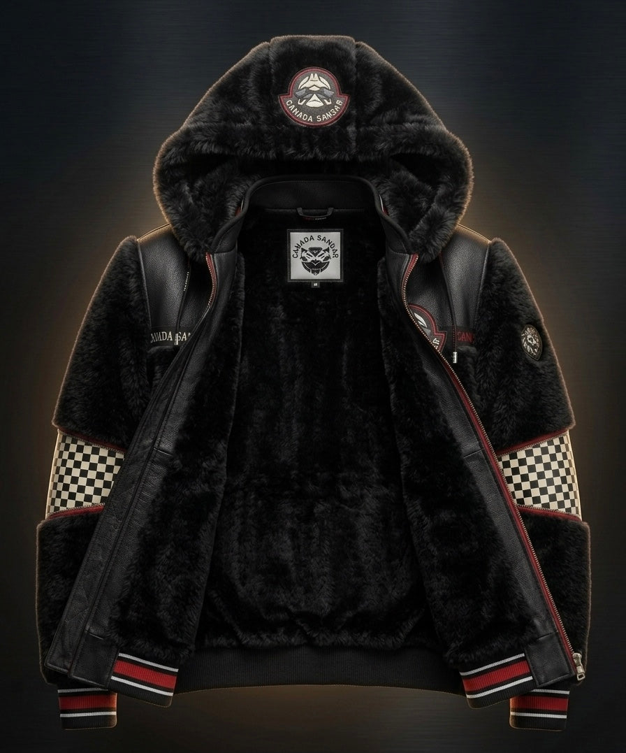 New Era Collection FW2026-27.         LIMITED EDITION CANADA SANSAR F1 ICONIC BOMBER JACKET. (Unisex)