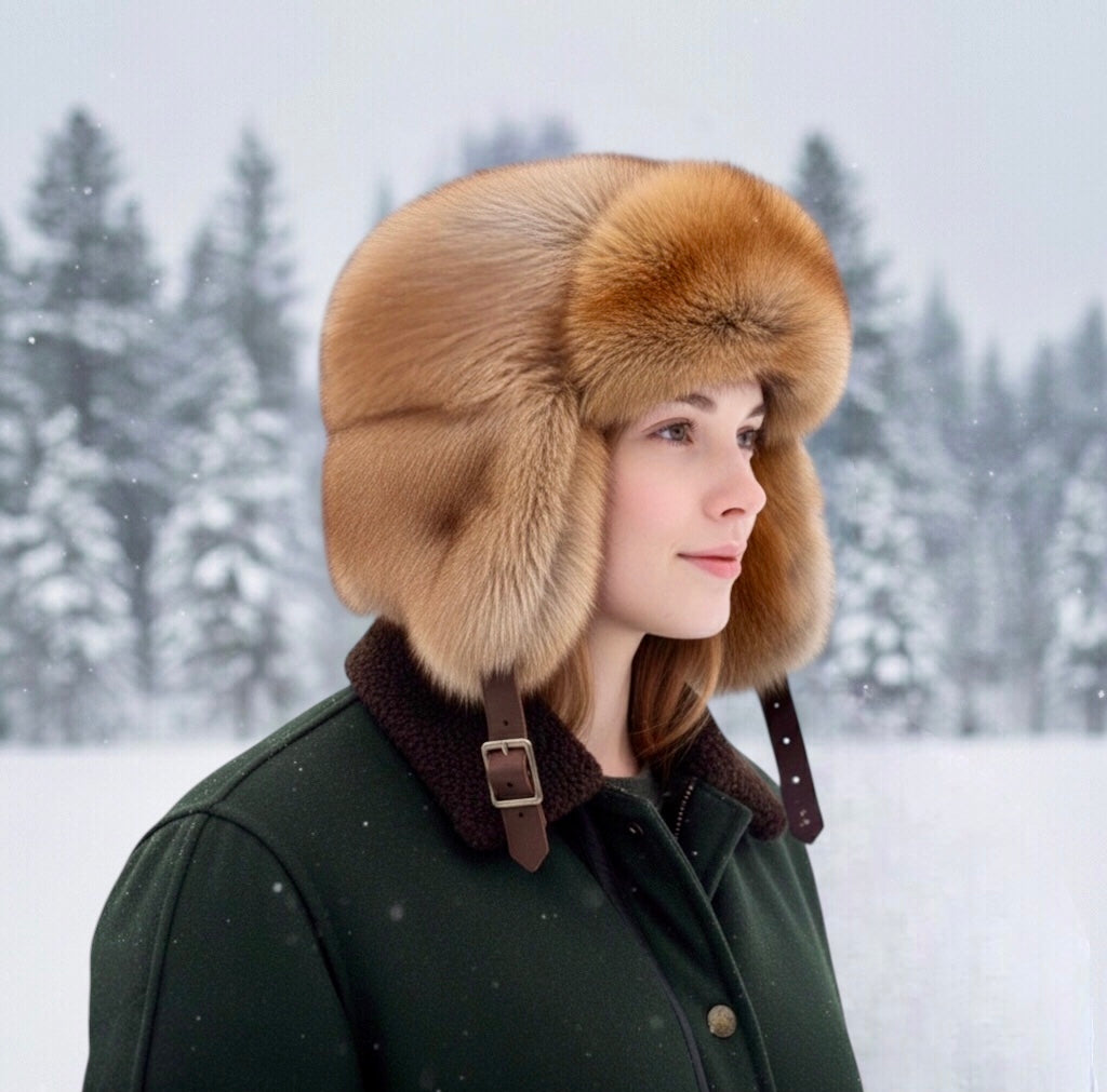Iconic Luxury Full Fur Trapper Hat | Unisex.      COMING SOON