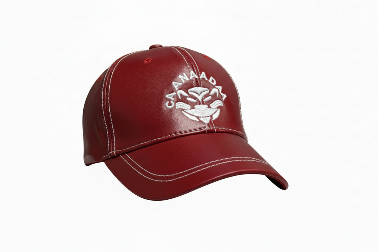 Artisan Italian Lamb Nappa Leather Cap | Lightweight & Cozy Wool Fleece Lining | Unisex