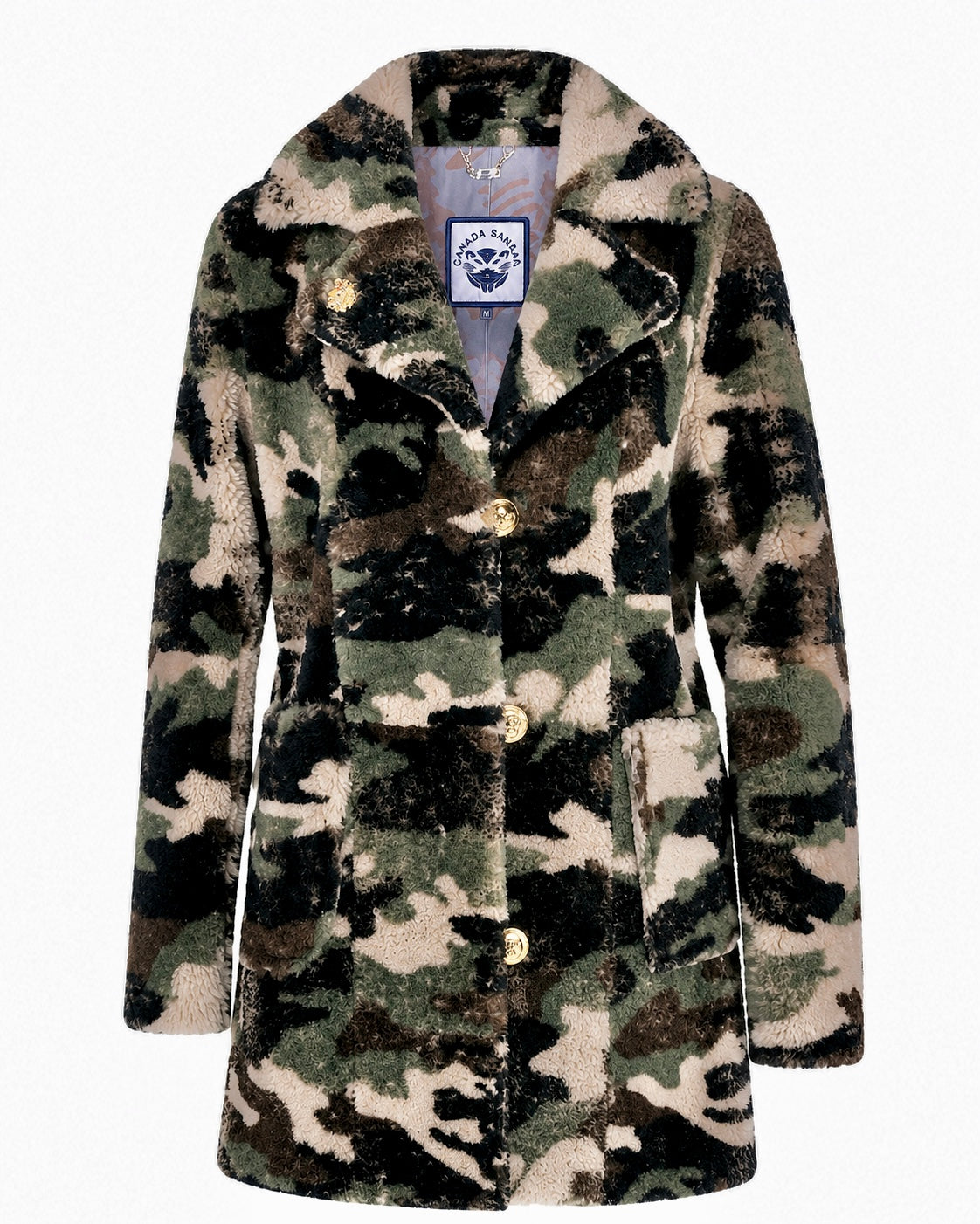 CAMO SIGNATURE SHEARLING COAT
NEW ERA COLLECTION 2026–27