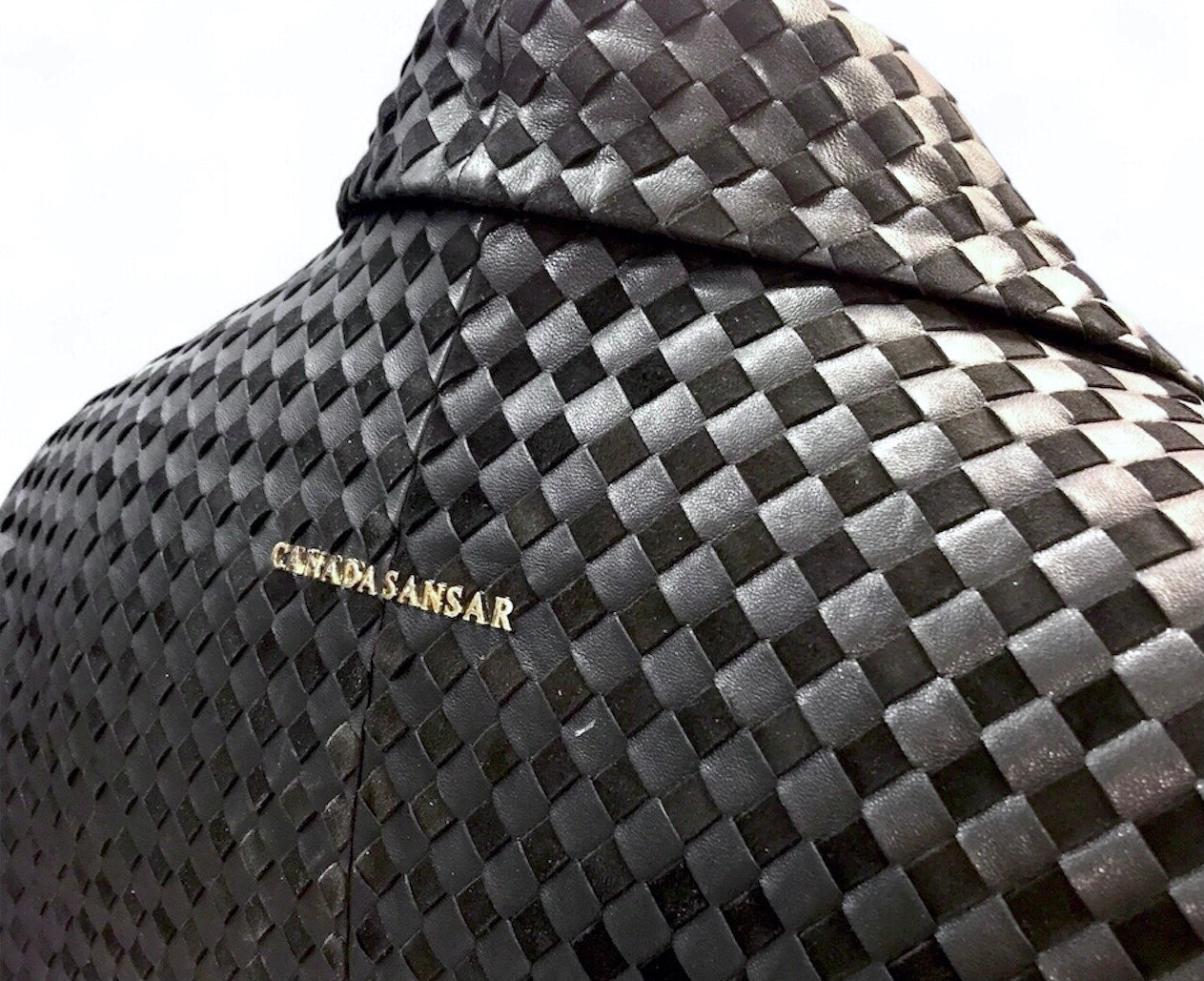 CANADA SANSAR | Limited Edition Intrecciato Lamb Leather Jacket