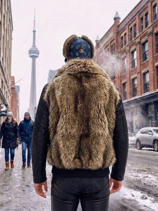 2026 The Silvæ Lupus Bomber Jacket                The Vintage Wolf Aviator: A Limited Edition Masterpiece