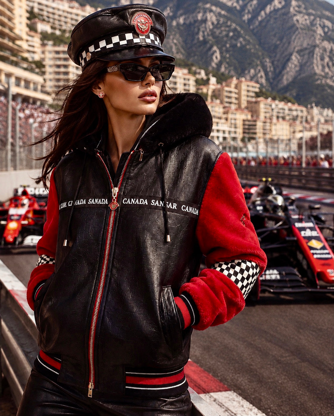 New Era Collection FW2026-27.         LIMITED EDITION CANADA SANSAR F1 ICONIC BOMBER JACKET. (Unisex)