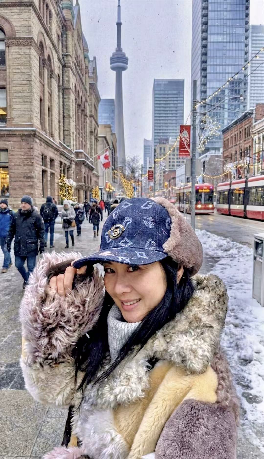 2026-ICONIC UNISEX CS MONOGRAM LAMB SHEARLING FUR/DENIM HAT