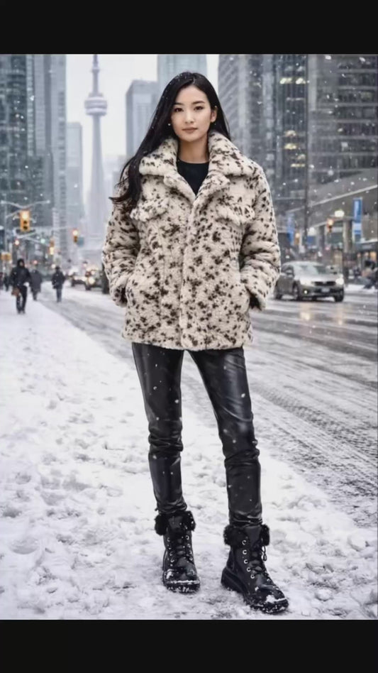 New Era Collection
THE MACCHIATO LAMB SHEARLING FUR COAT | An Heirloom Born of Wild Beauty